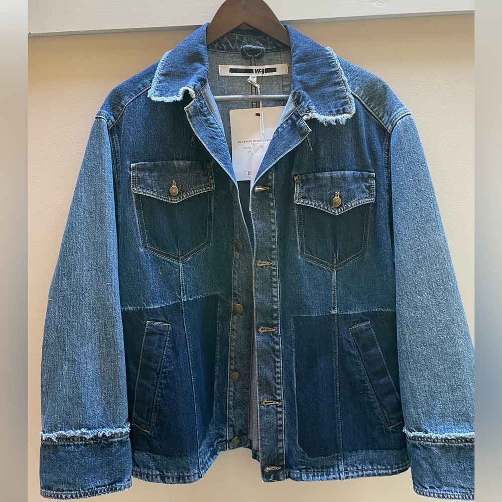 Patchwork Jean Jacket
